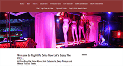 Desktop Screenshot of nightlife-cebu.com